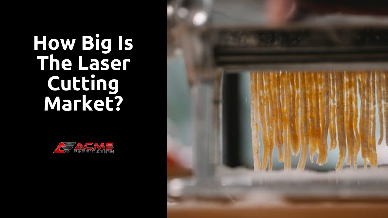 How big is the laser cutting market?
