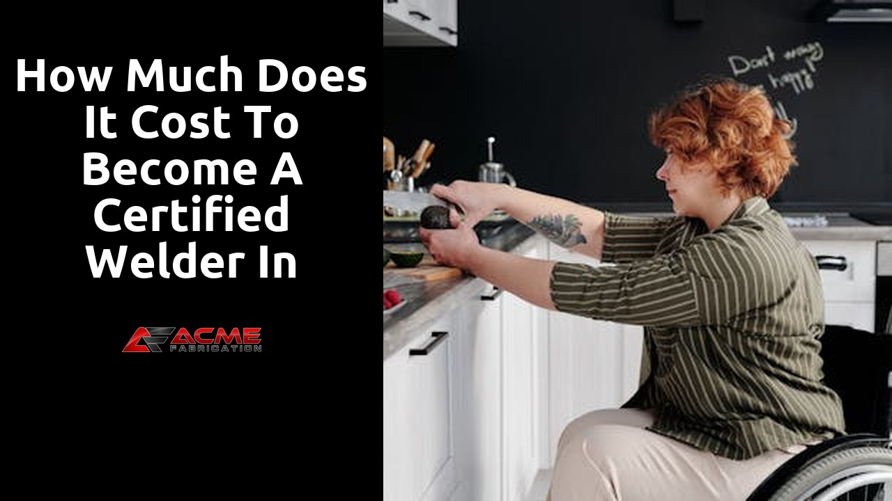 How much does it cost to become a certified welder in Texas?