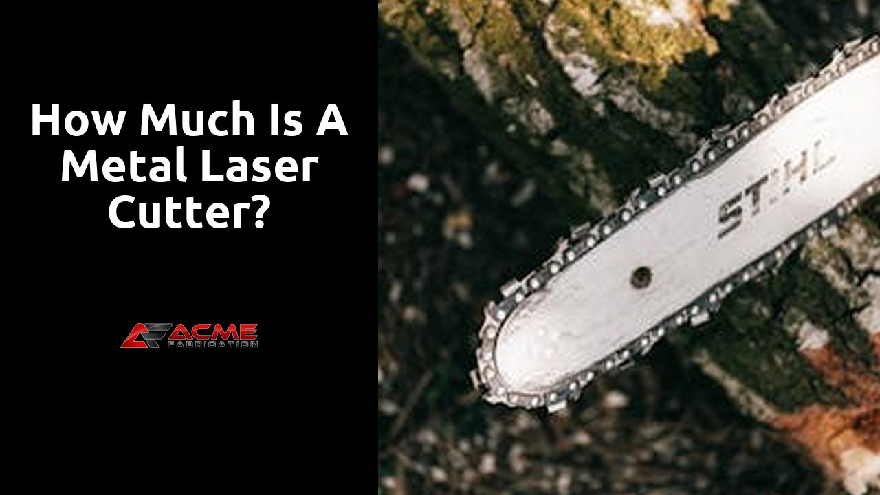 How much is a metal laser cutter?